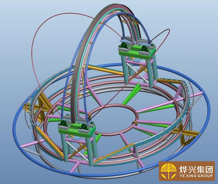 JXF吉祥坊-云南天文台望远镜膜结构保护罩项目进行中