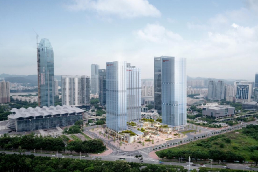 JXF吉祥坊—惠州中海广场ETFE天幕膜结构项目最新进展