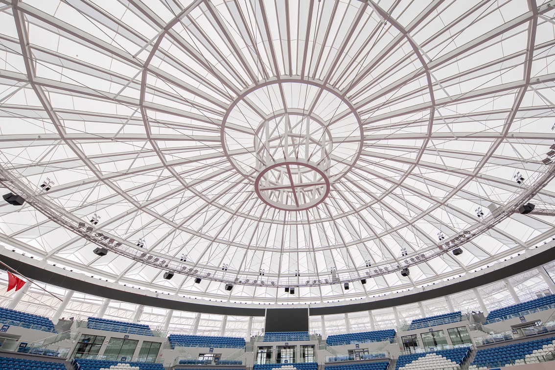 京山国际网球中心膜结构 (2)